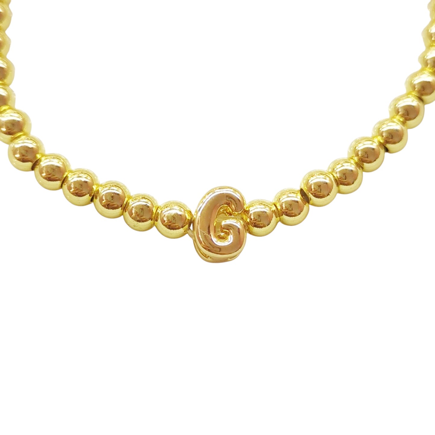 PULSERA INICIAL DORADA