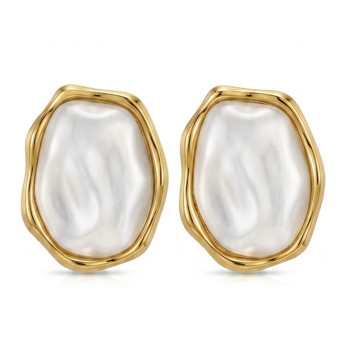 ARETES PERLA GRANDE
