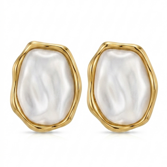 ARETES PERLA GRANDE