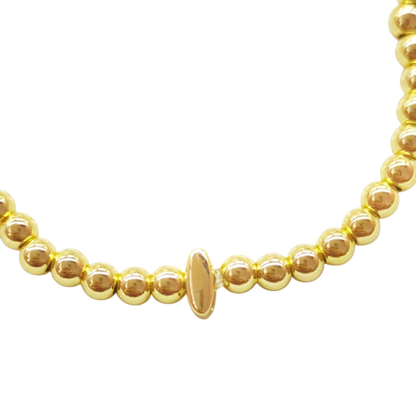 PULSERA INICIAL DORADA