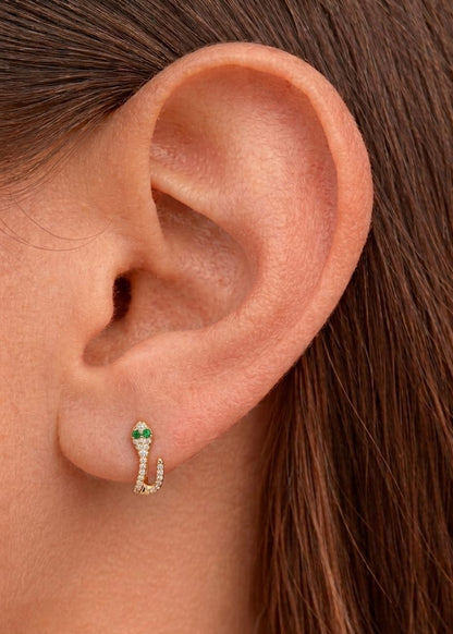 PIERCING SERPIENTE ZIRCONIA