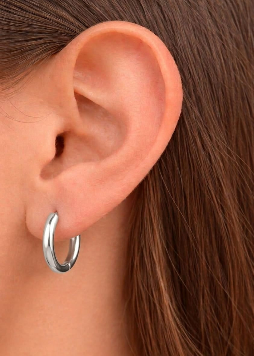 ARETE BASICO PLATEADO GDE