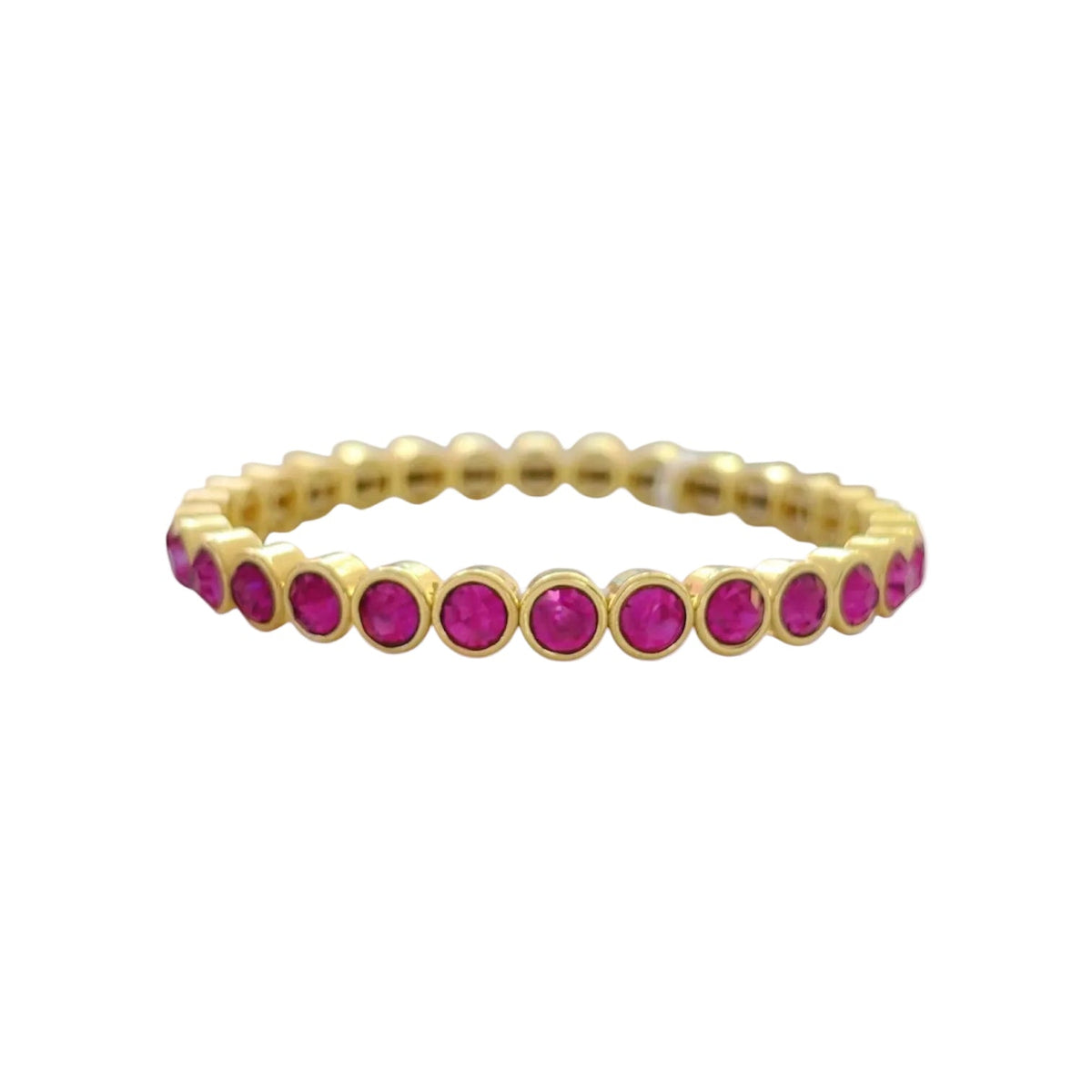 PULSERA ELASTICO FUCSIA
