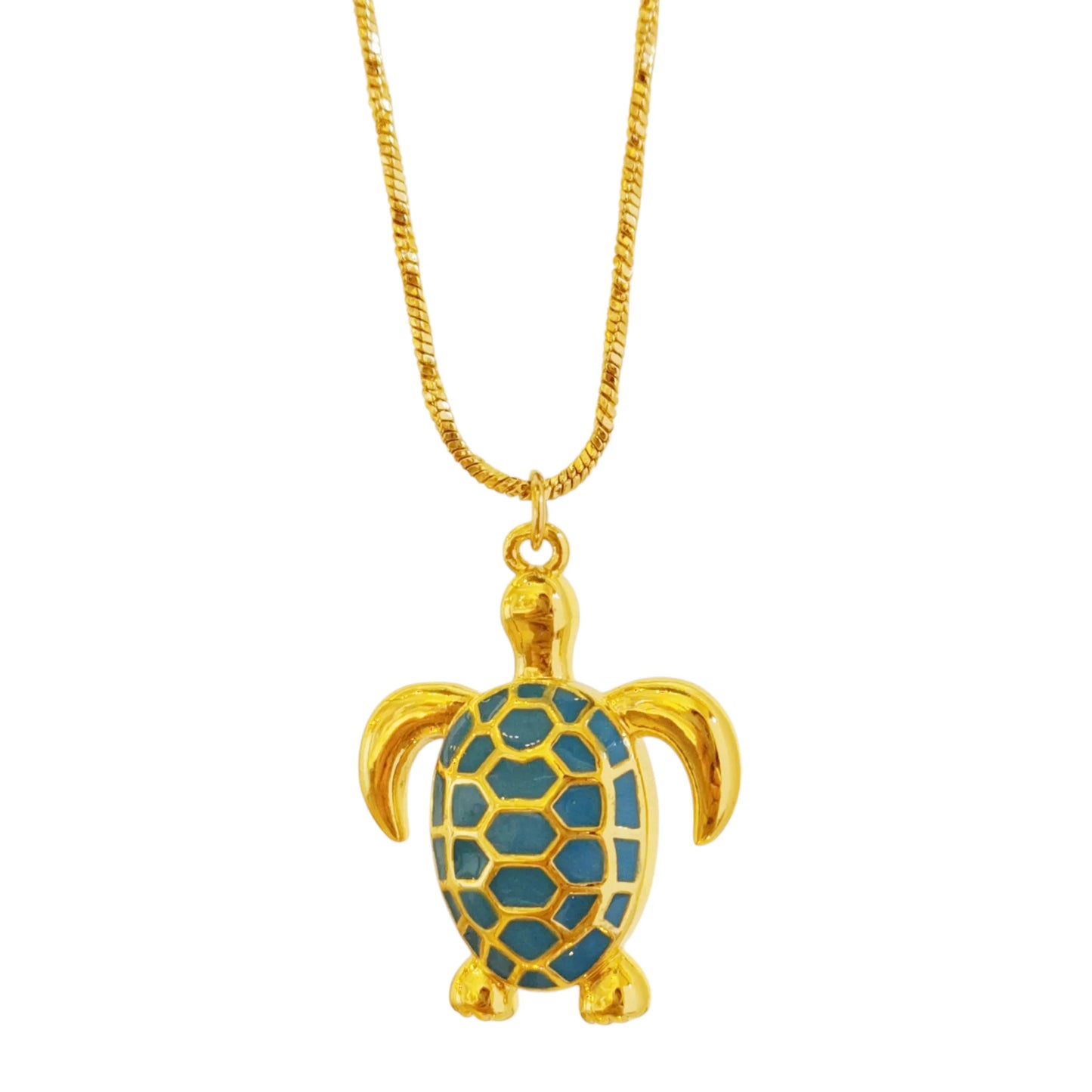 COLLAR TORTUGA AZUL