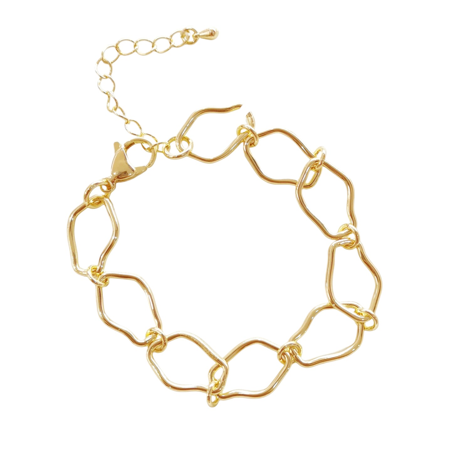 PULSERA ESLABON IRREGULAR