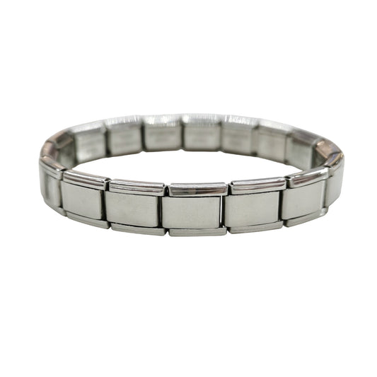 BRAZALETE ITALIANO PLATEADO