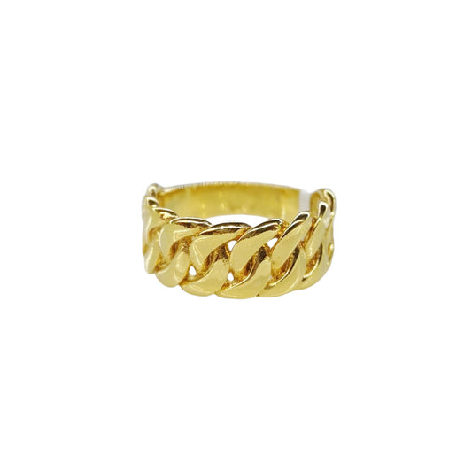 ANILLO CADENA 22K