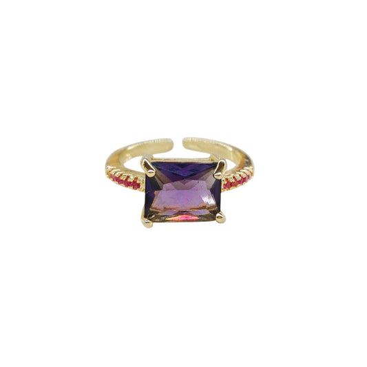 ANILLO PIEDRA MORADA
