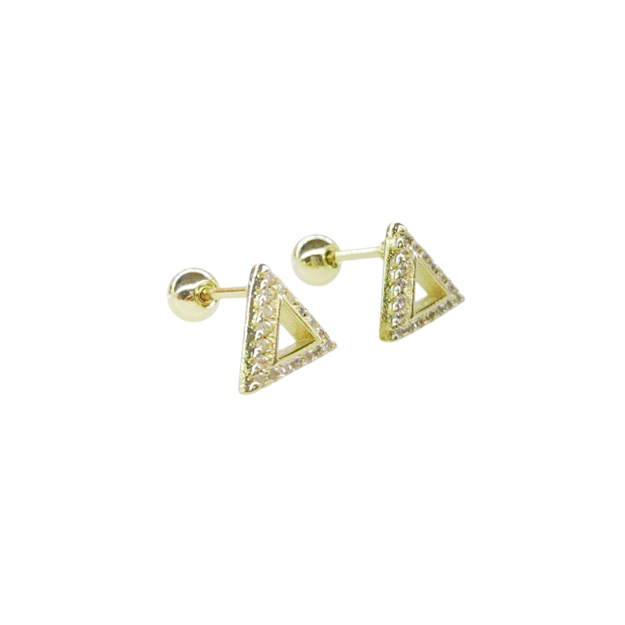 BROQUELES TRIANGULO ZIRCONIA