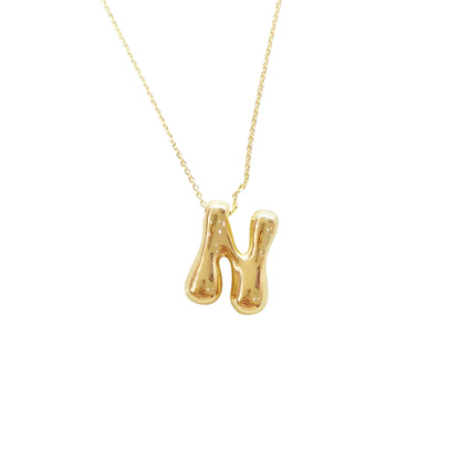 INICIAL BUBBLE DORADA