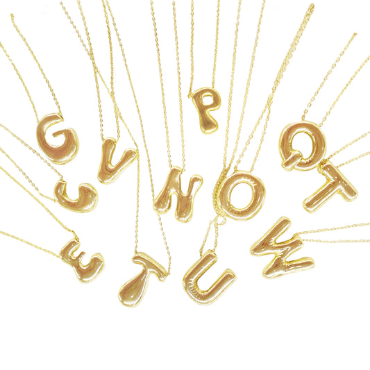 INICIAL BUBBLE DORADA