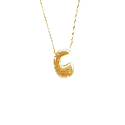 INICIAL BUBBLE DORADA