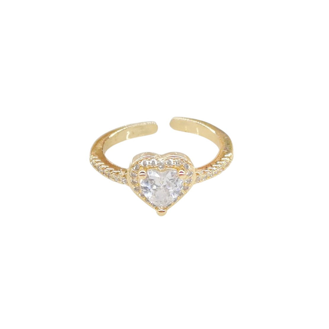ANILLO CORAZON ZIRCONIA