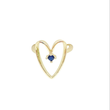 ANILLO CORAZON SILUETA