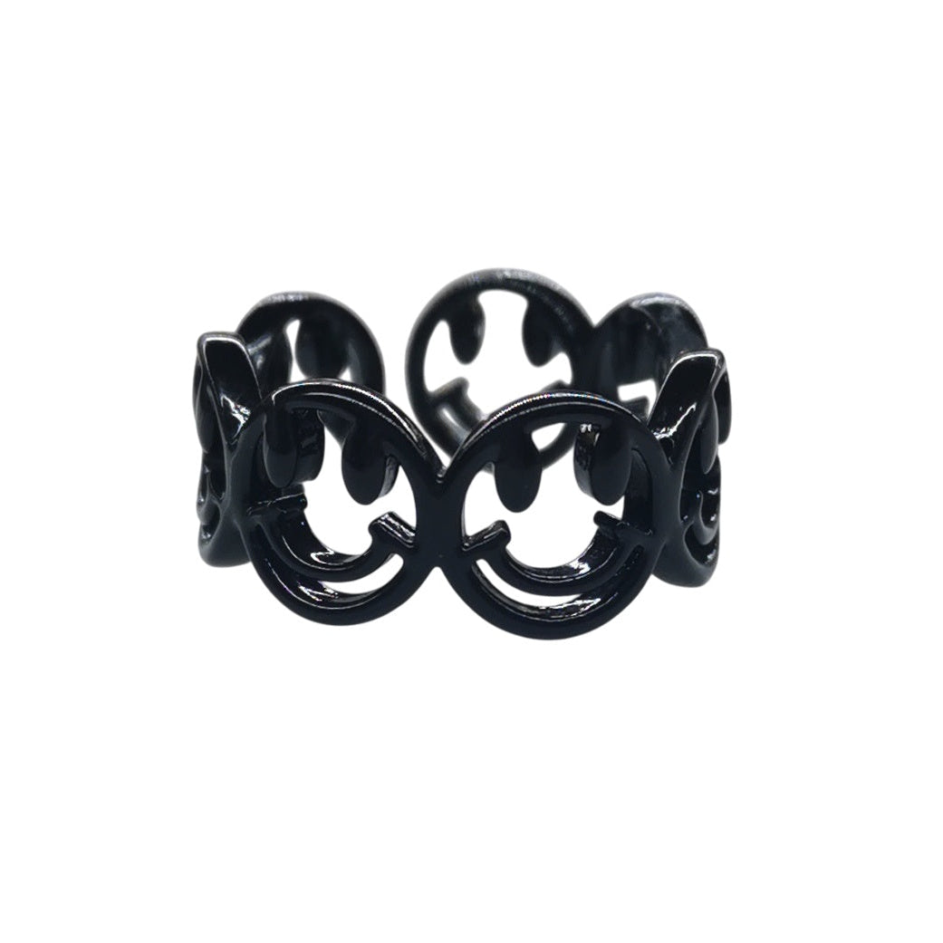 ANILLO CARITAS FELICES NEGRO