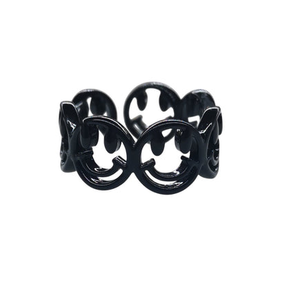 ANILLO CARITAS FELICES NEGRO