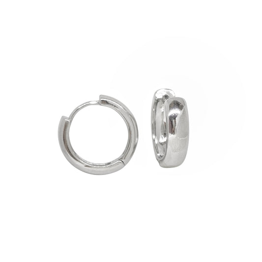 ARRACADAS BASICAS PLATEADAS