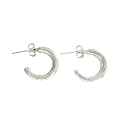 ARRACADAS CURVAS PLATEADAS