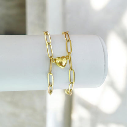 PULSERA CORAZONES MAGNETICOS