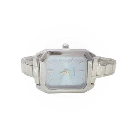 RELOJ ITALIANO RECTANGULO AZUL
