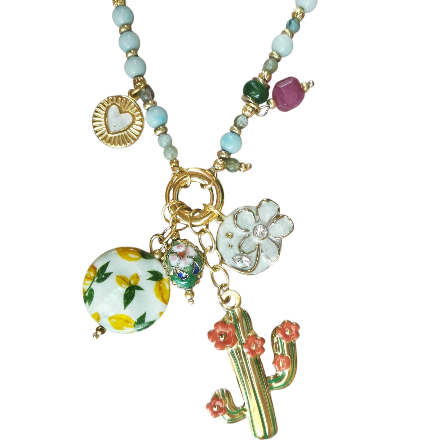 COLLAR VERDE, CACTUS