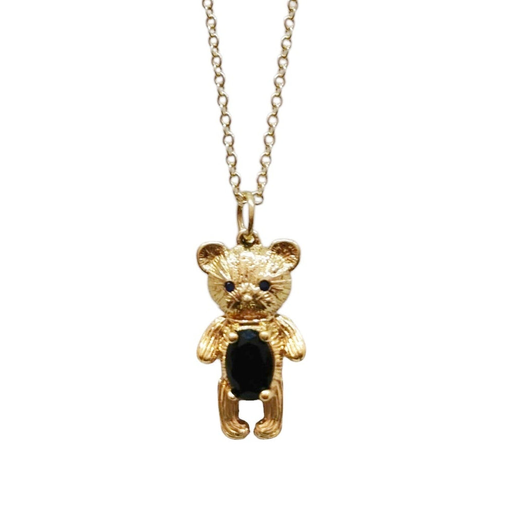 COLLAR OSITO PANZA ZIRCONIA