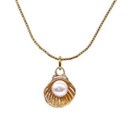 COLLAR ROSA PERLA