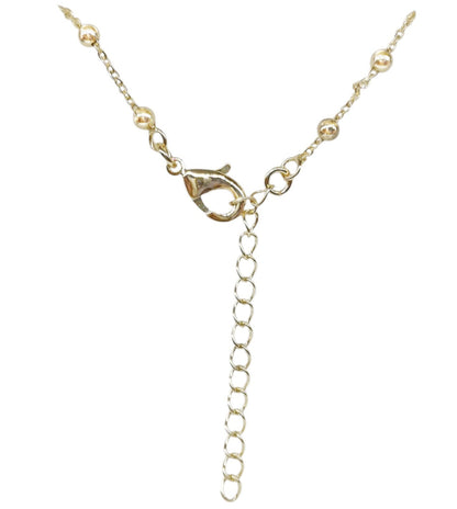 COLLAR MEDALLA PERLA  (VIRGEN CON PERLITAS)