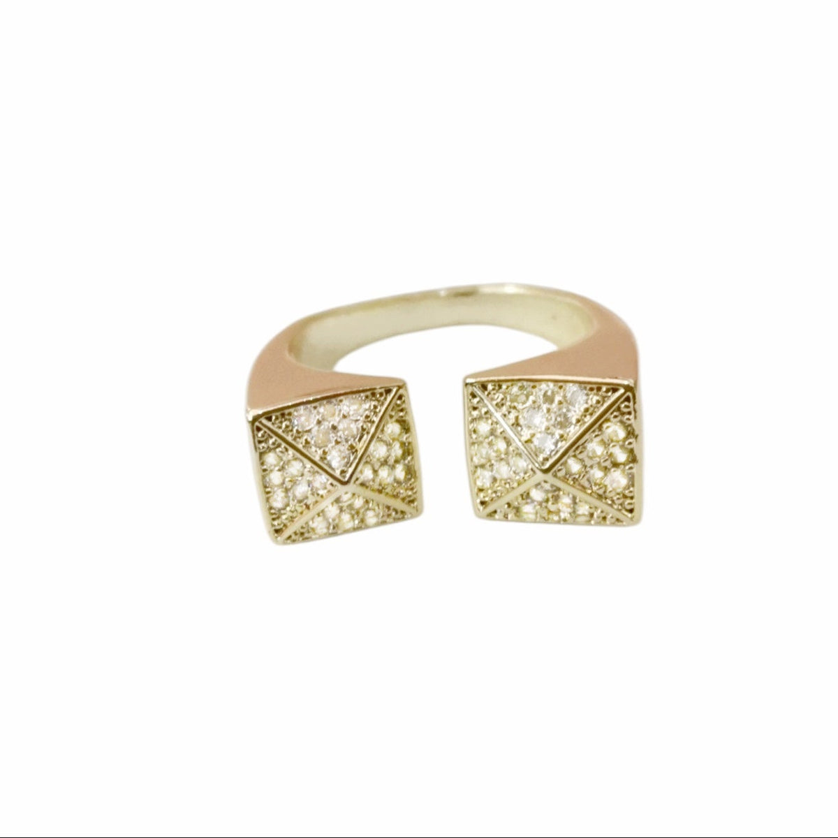 ANILLO ABIERTO ROMBO ZIRCONIAS