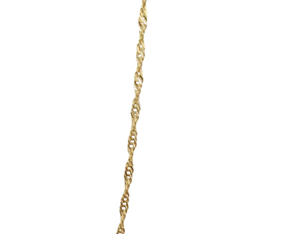 COLLAR MEDALLA PERLA (VIRGEN ZIRCONIA Y CIRCULOS)