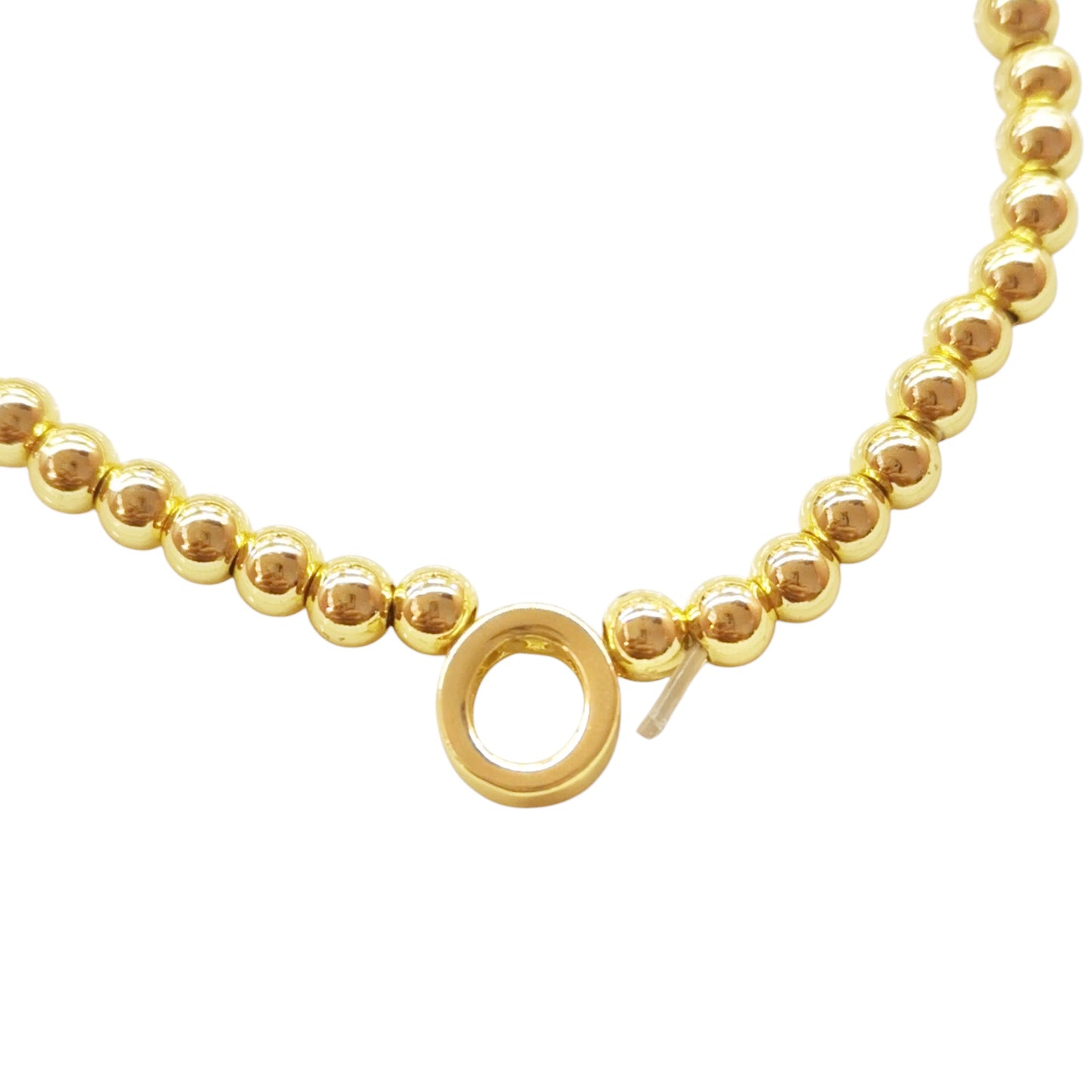 PULSERA INICIAL DORADA