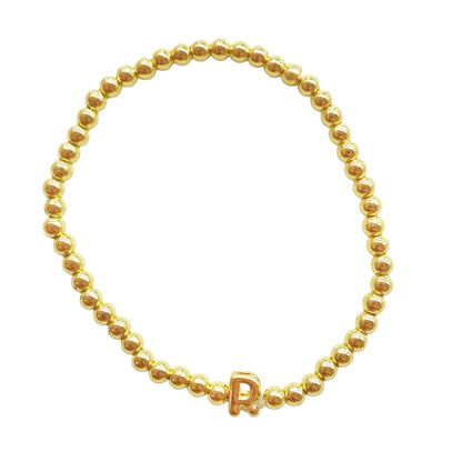 PULSERA INICIAL DORADA
