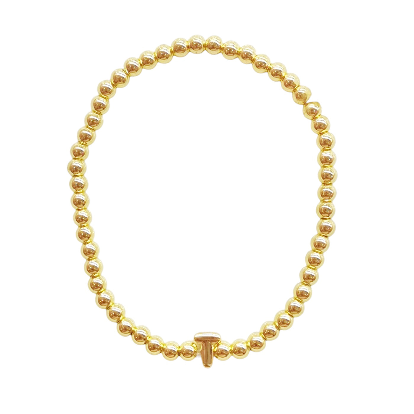 PULSERA INICIAL DORADA