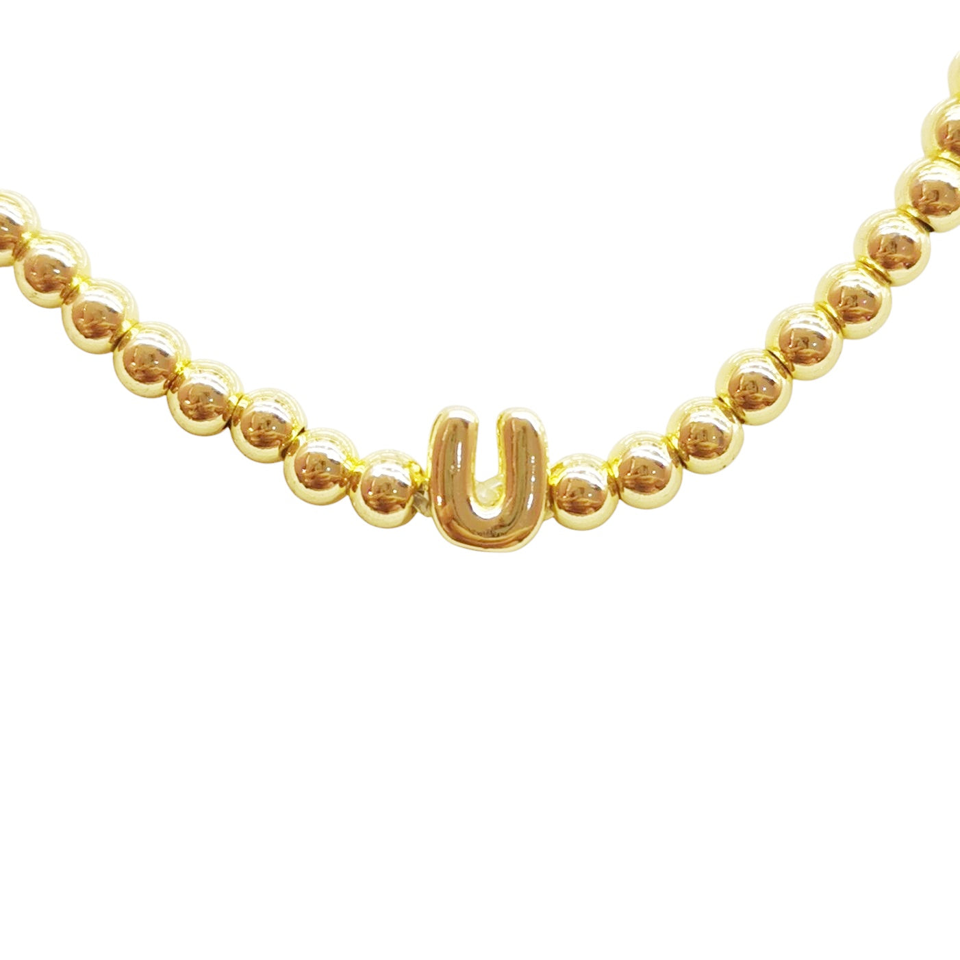 PULSERA INICIAL DORADA