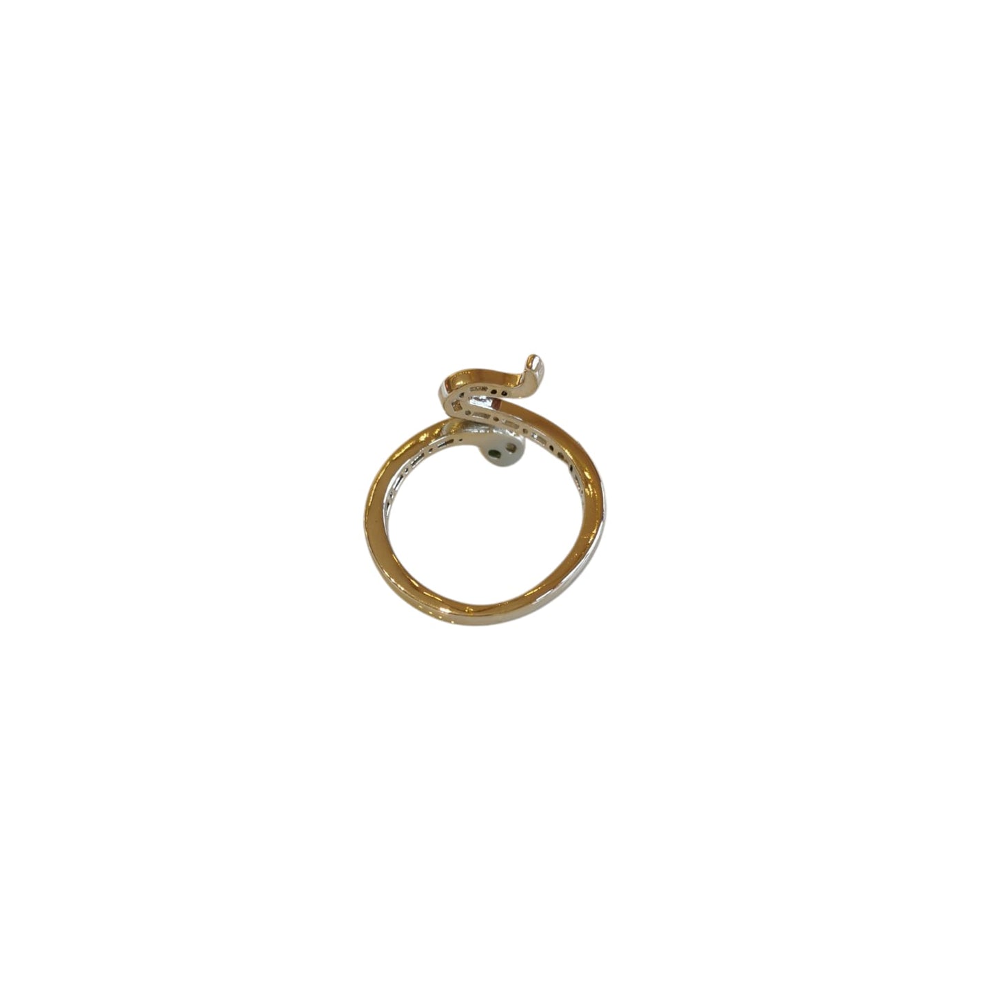 ANILLO SERPIENTE PLATEADA