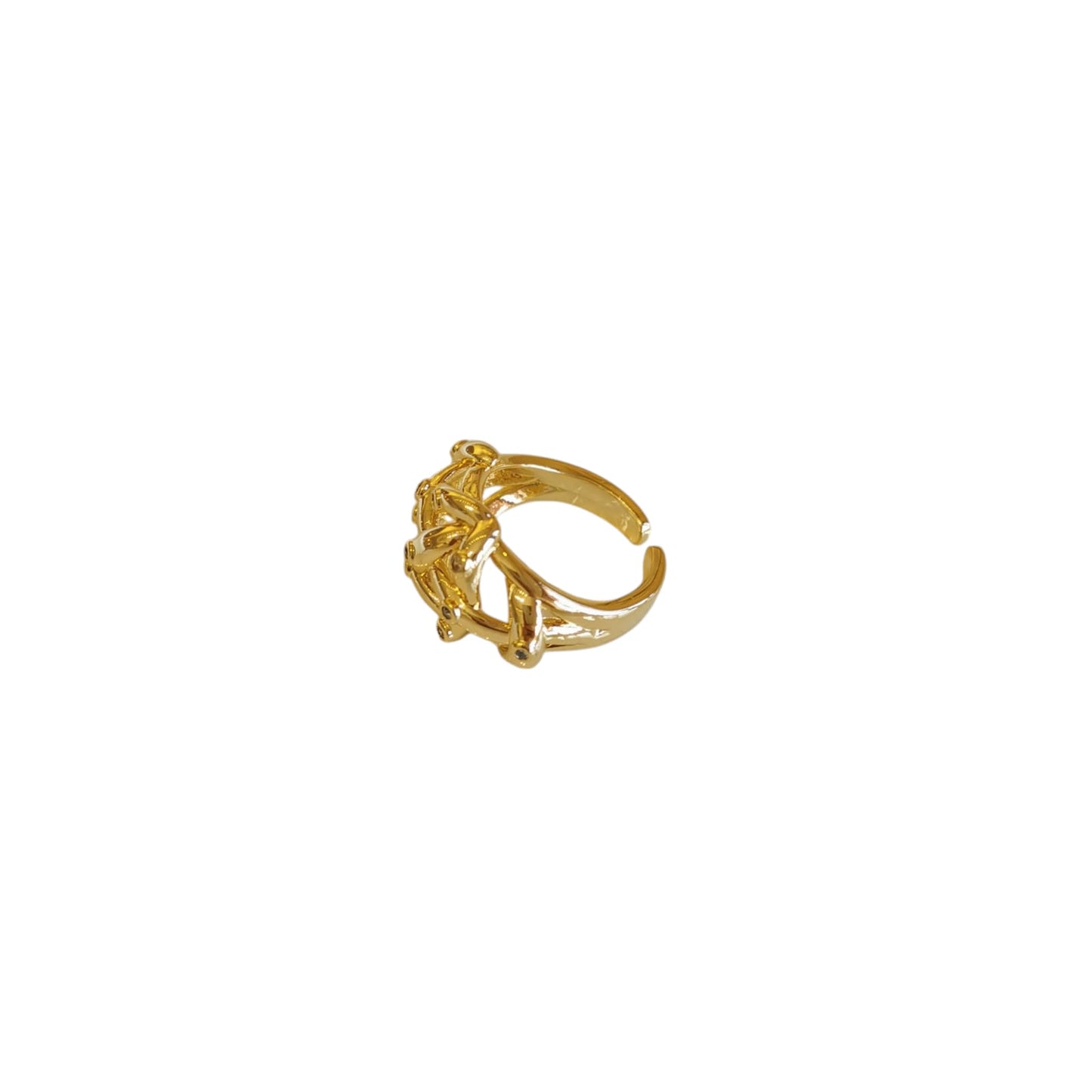 ANILLO CHUNKY CRUZADO