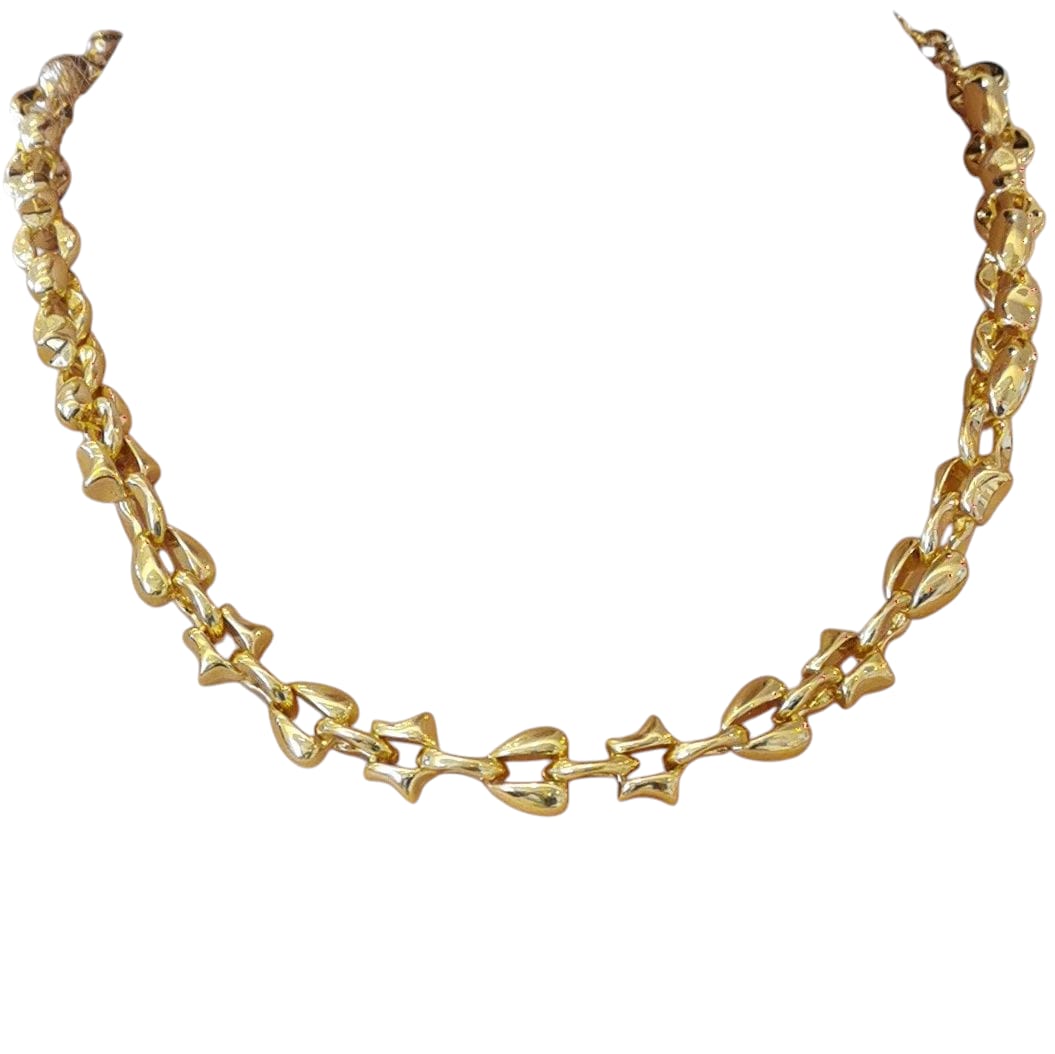 COLLAR ESTRELLAS CORAZON