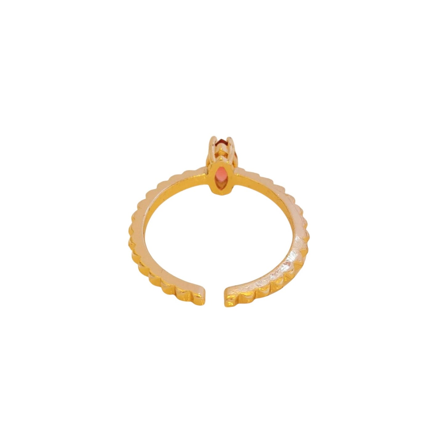 ANILLO PIEDRA ROJA